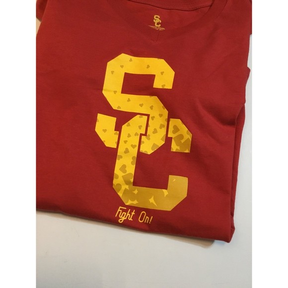 Southern Cal Trojans Tee Girl’s Size Large NWT - Picture 5 of 7